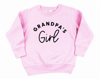 Grandpa's Girl - Child SWEATER | Toddler Girl Sweater | Sweater for Little Girls | Grandpa's Girl | Little Girl Sweater | Grandpa's Girl |