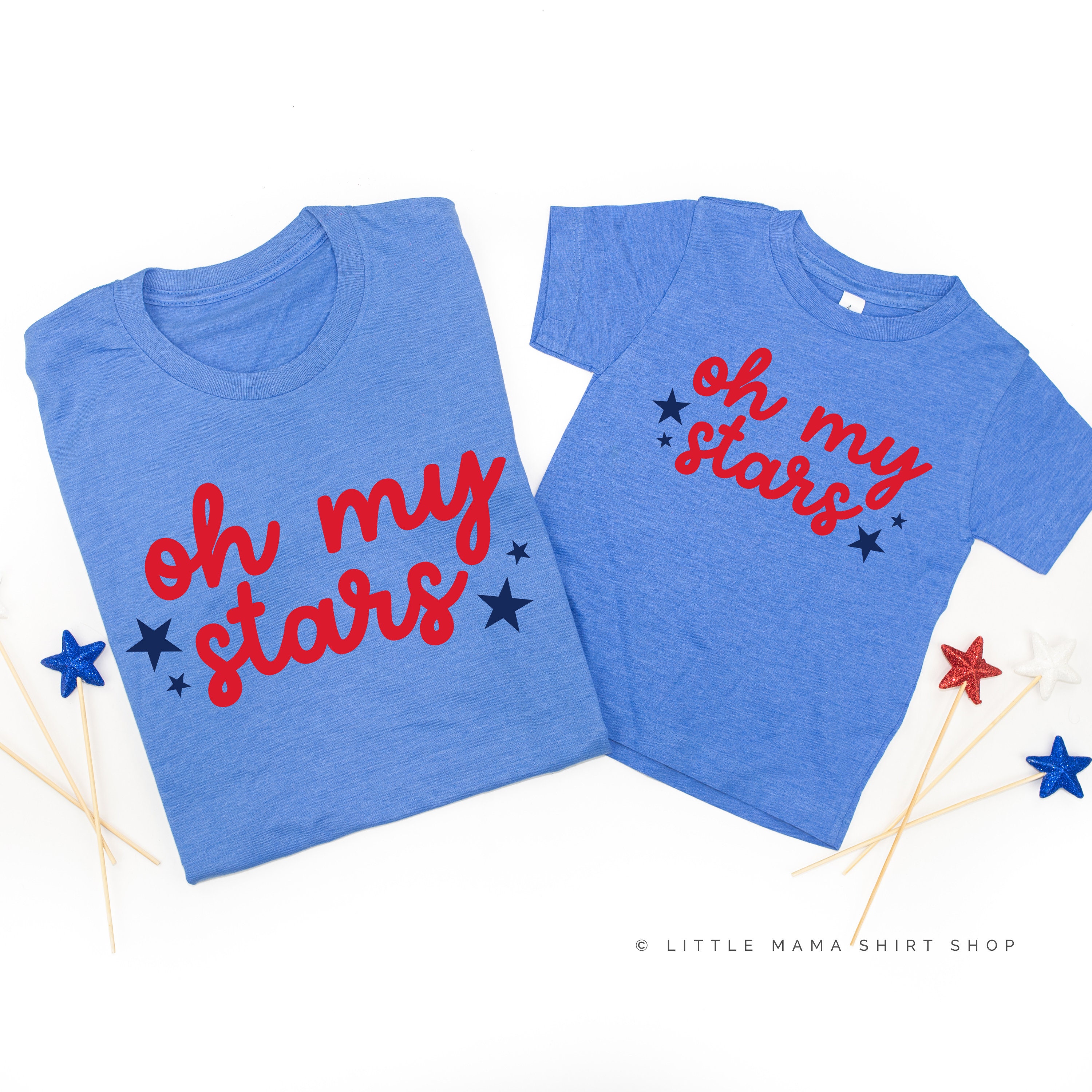 Shirts LAKESIDE_BLUE W/ REDBLUE - Etsy 