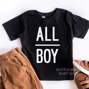 ALL BOY | Little Boy Shirt |Trendy Kids Clothes | Shirts for Little Boys | Boy Shirt | Toddler Boy Shirt | Boy Graphic Tees | Hipster Kids