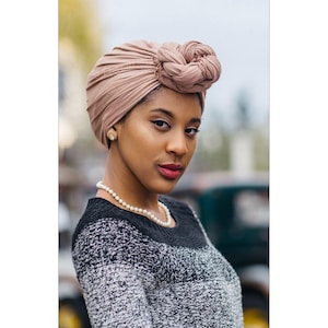 Jersey Head Scarf for Women, Multi Color Options, African Headwrap, Stretchy Hijab Head Covering, Jewish Tichel Hair Wrap, Chemo Headwea
