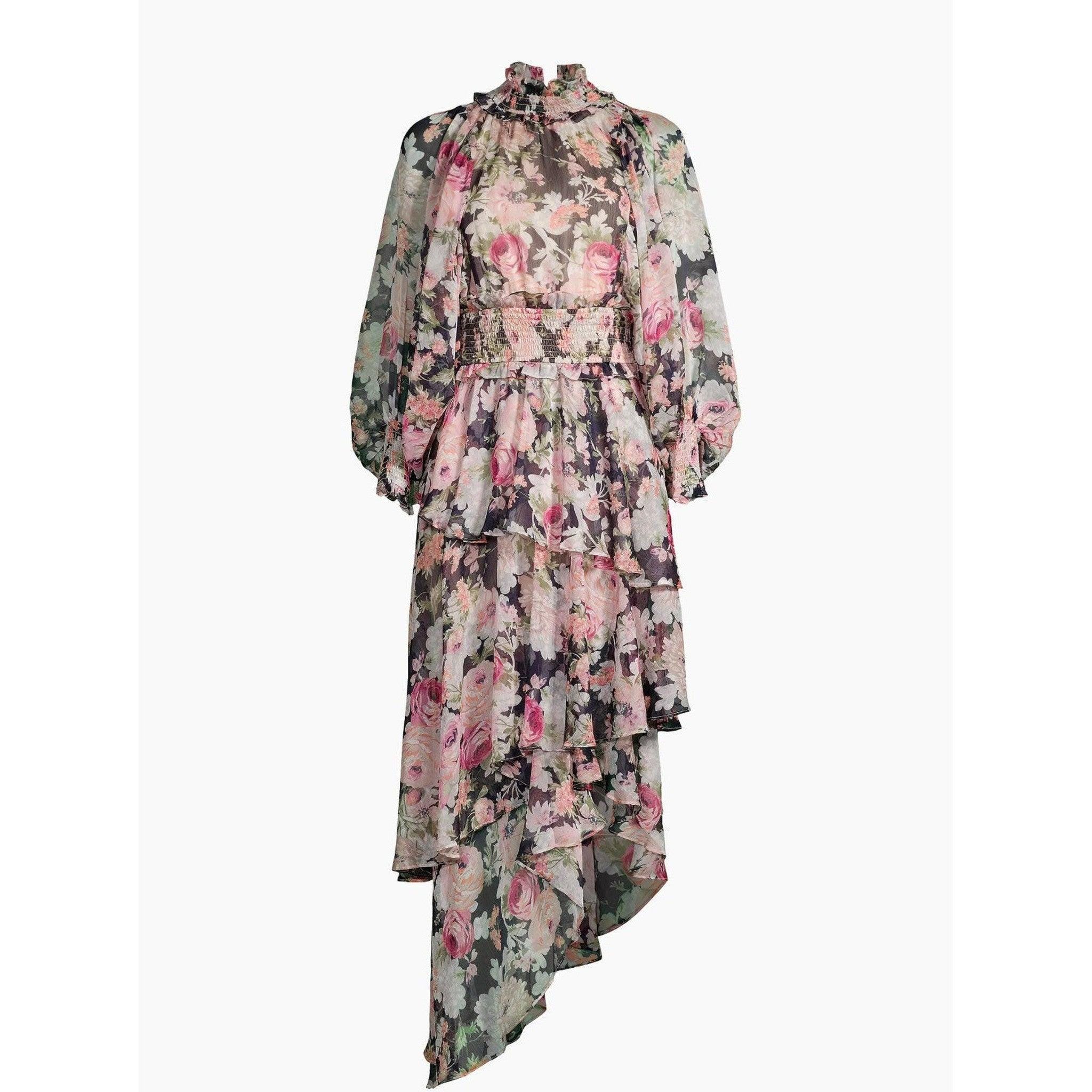 chinese dress ladies Elliatt Livia Tiered Mini Dress- White  MAC Collection