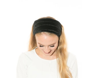Adjustable Volume Velvet Headband, Non-Slip, Accessory For Hair Covers, Head Wraps, Tichel Scarf, Sinar, Headwear, Hijab, Turban Chemo Hat