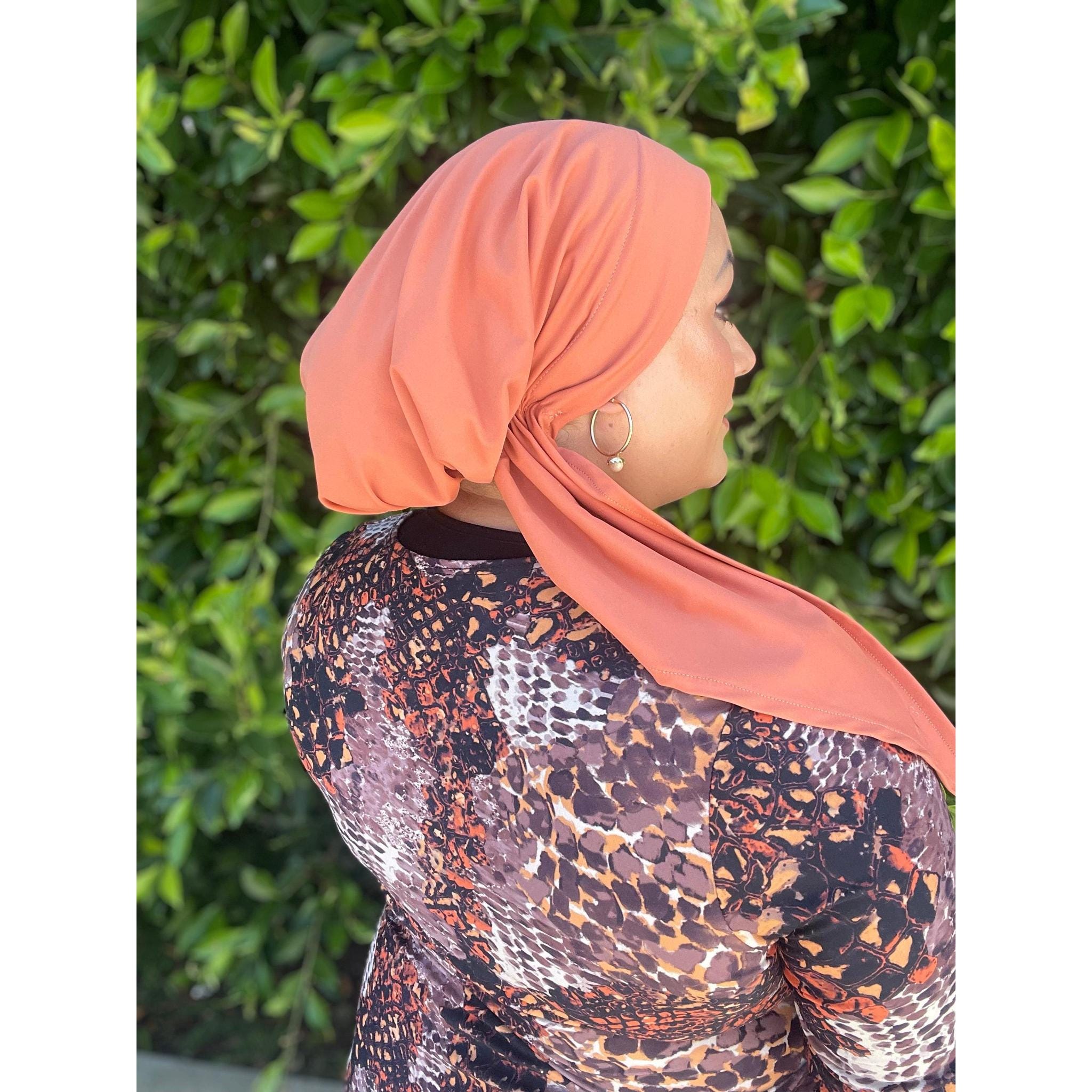 Swim Pre Tied Non-slip Headscarf for Women, Multi Options  display picture 3