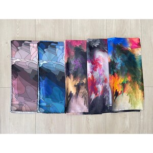Chic Satin Square Head Scarf for Women, 35”, Multi Option Prints, Tichel Head Covering, Chemo Headwear, Square Hijab, Neckerchief
