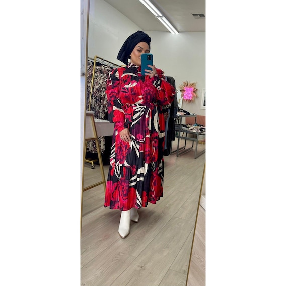 adele midi dress Adele Ditsy Floral Dress M / Multi Ditsy Floral