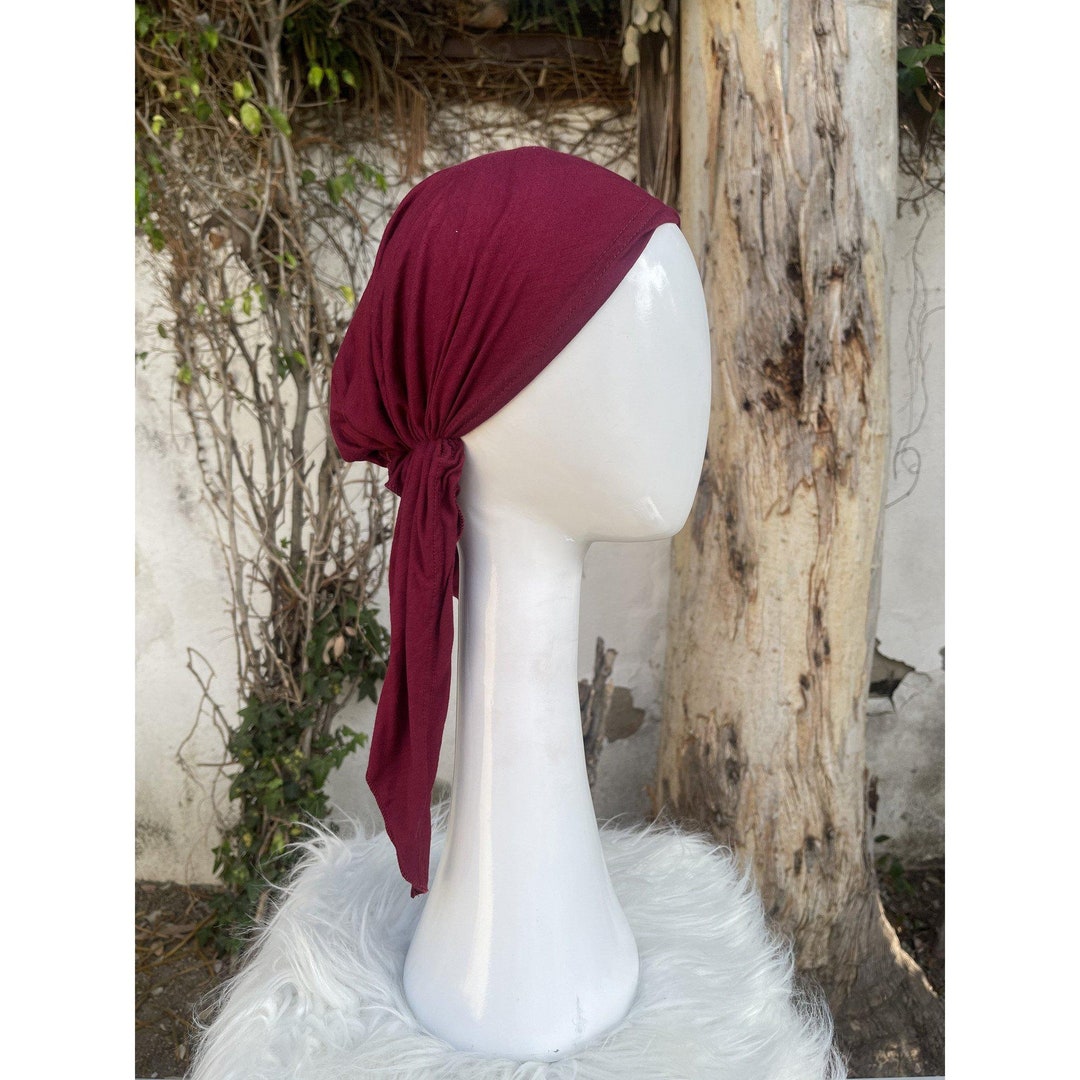 tied head scarves