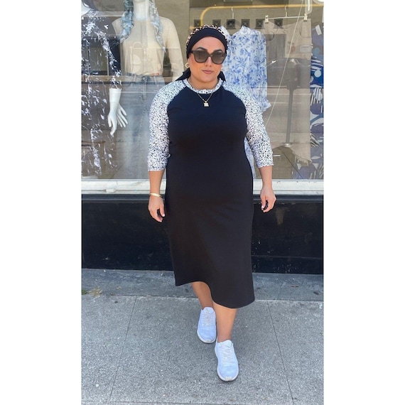 ladies fall dress Modest floral fall dresses for women main image 0