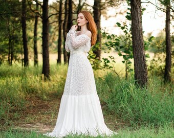 bohemian wedding dresses under 500