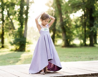 lavender dresses for little girls