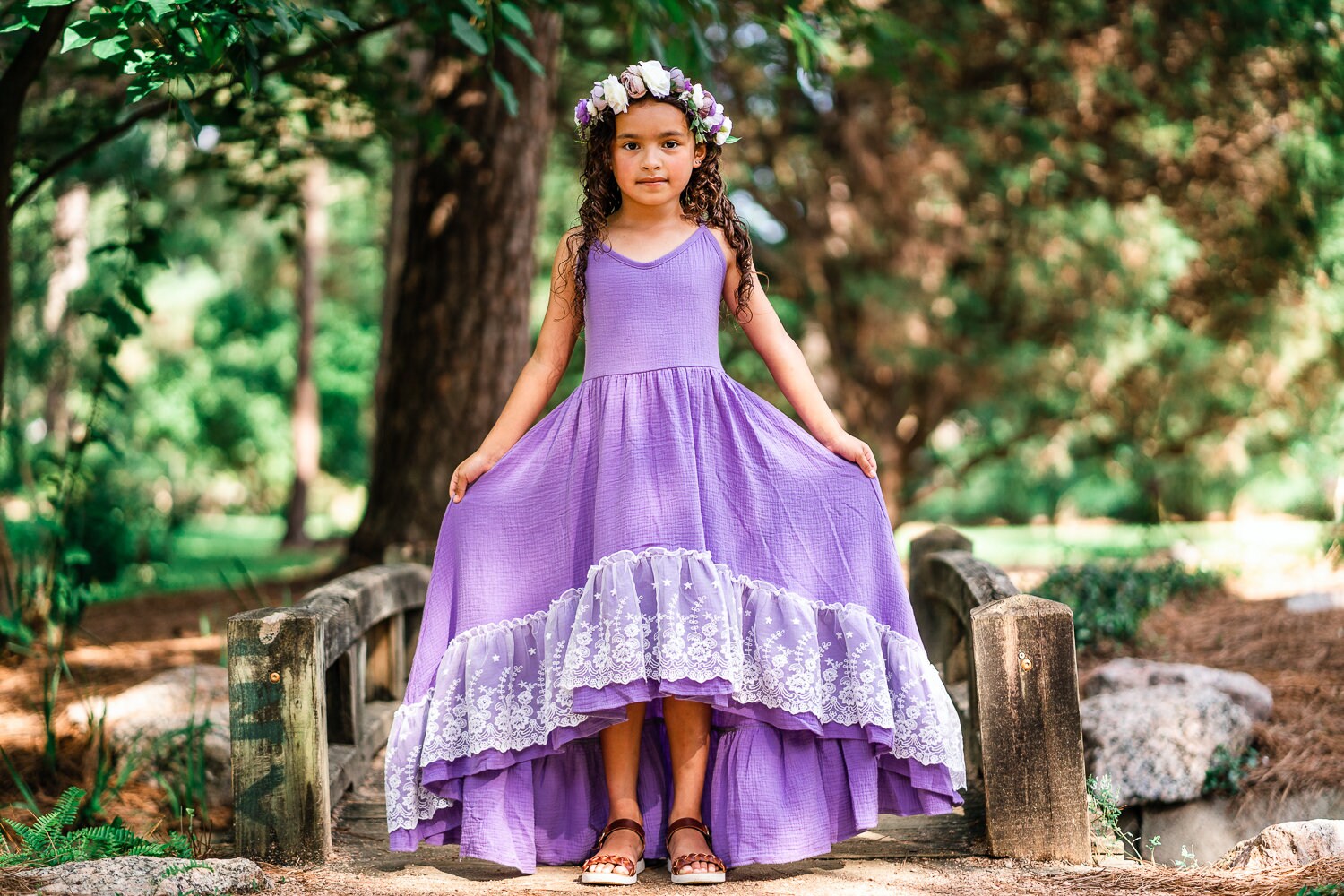 Little Girl Summer Birthday Dress Baby Flower Girl Dress Etsy