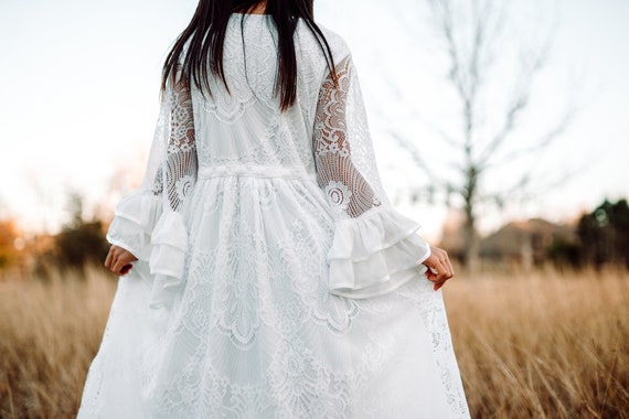 Country Flower Girl Dress Summer Junior ...