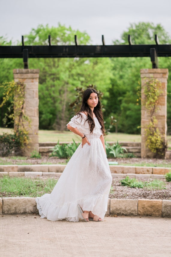Pre wedding girl dress cheap
