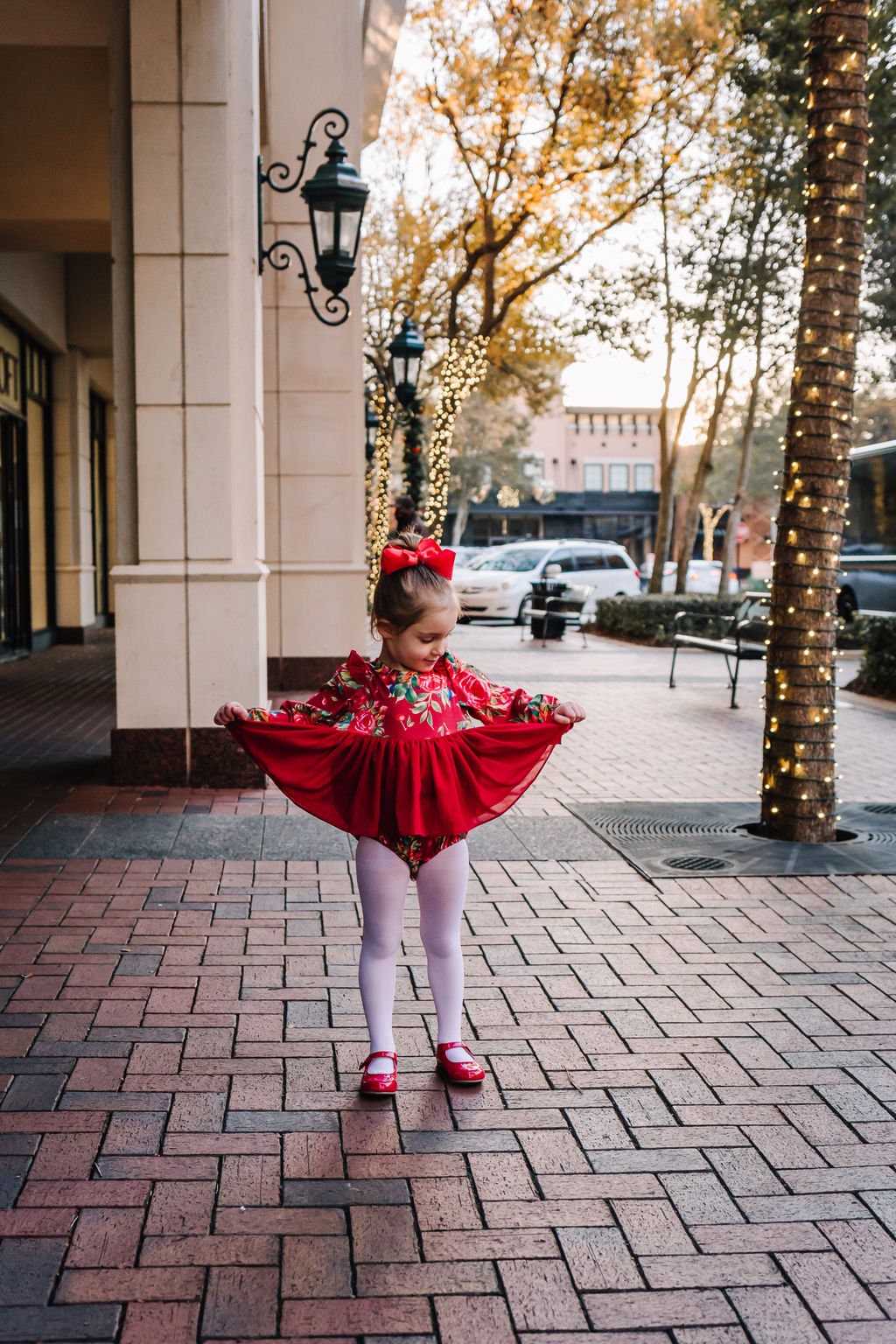Baby Girl Christmas Outfit Toddler Holiday Romper Vintage Etsy