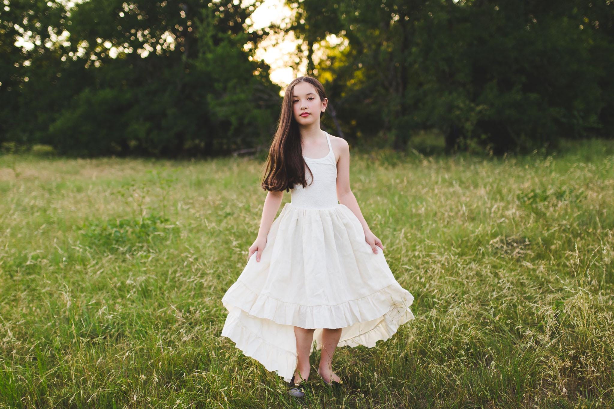 Cream dresses for juniors clearance