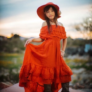 Forever 21 clearance burnt orange dress