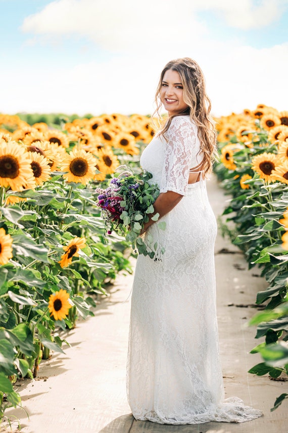 affordable plus size wedding dresses