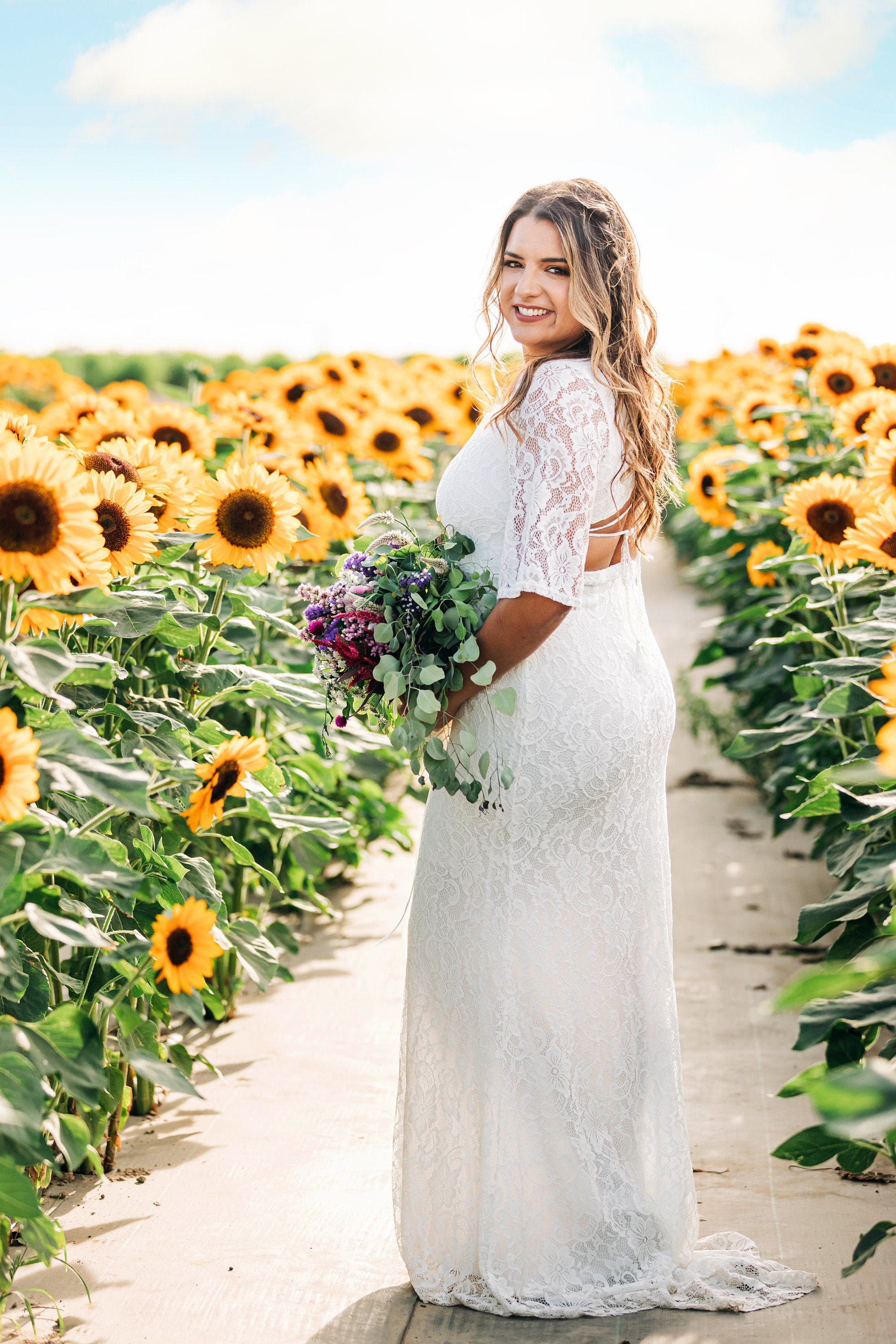 Garden Wedding Dress 