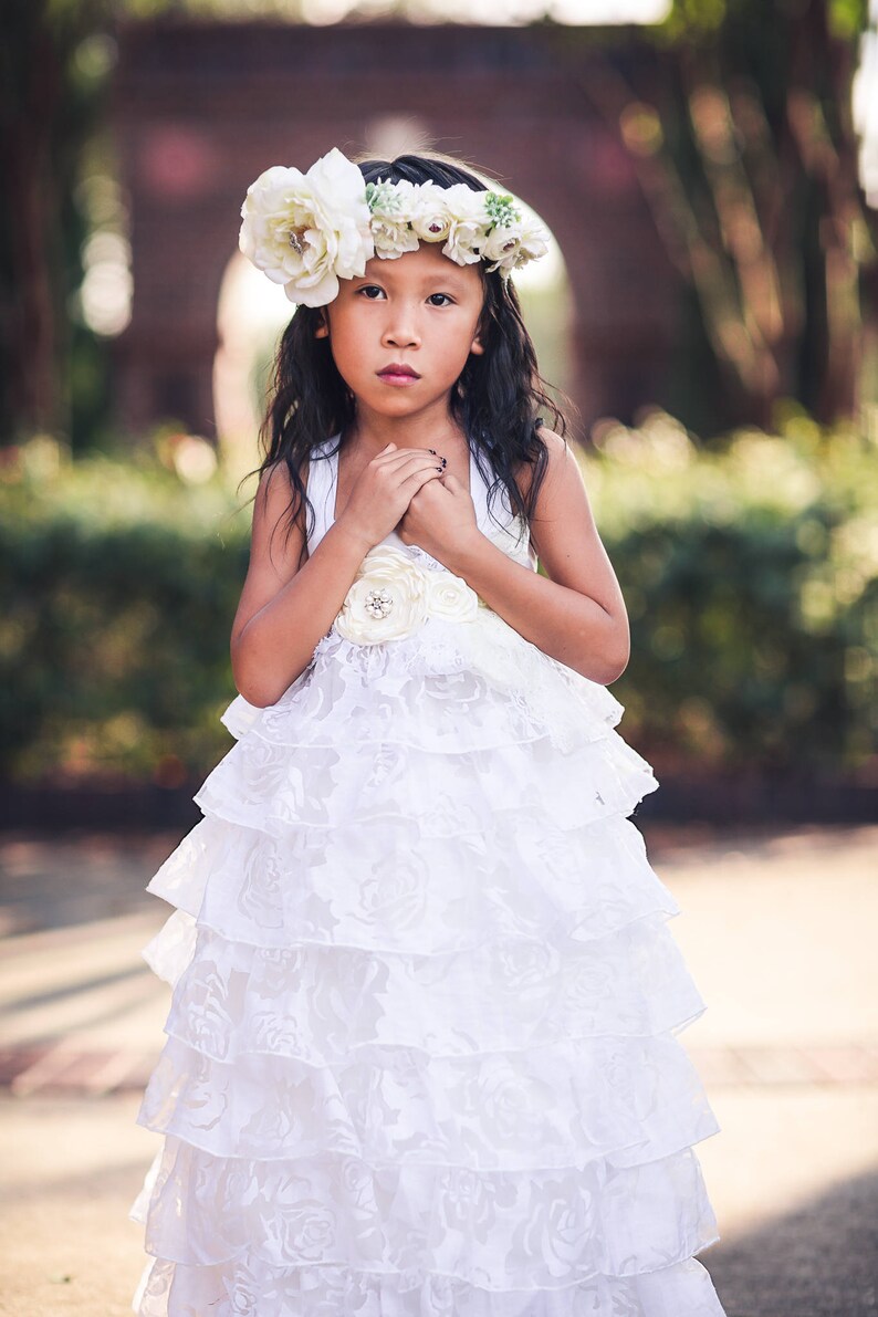 boho baby flower girl dresses