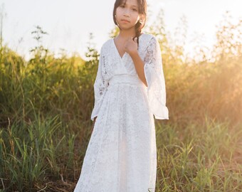 Vintage lds baptism best sale dress