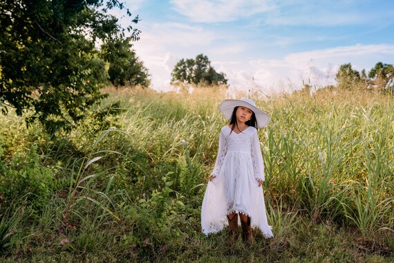 vintage lds baptism dress