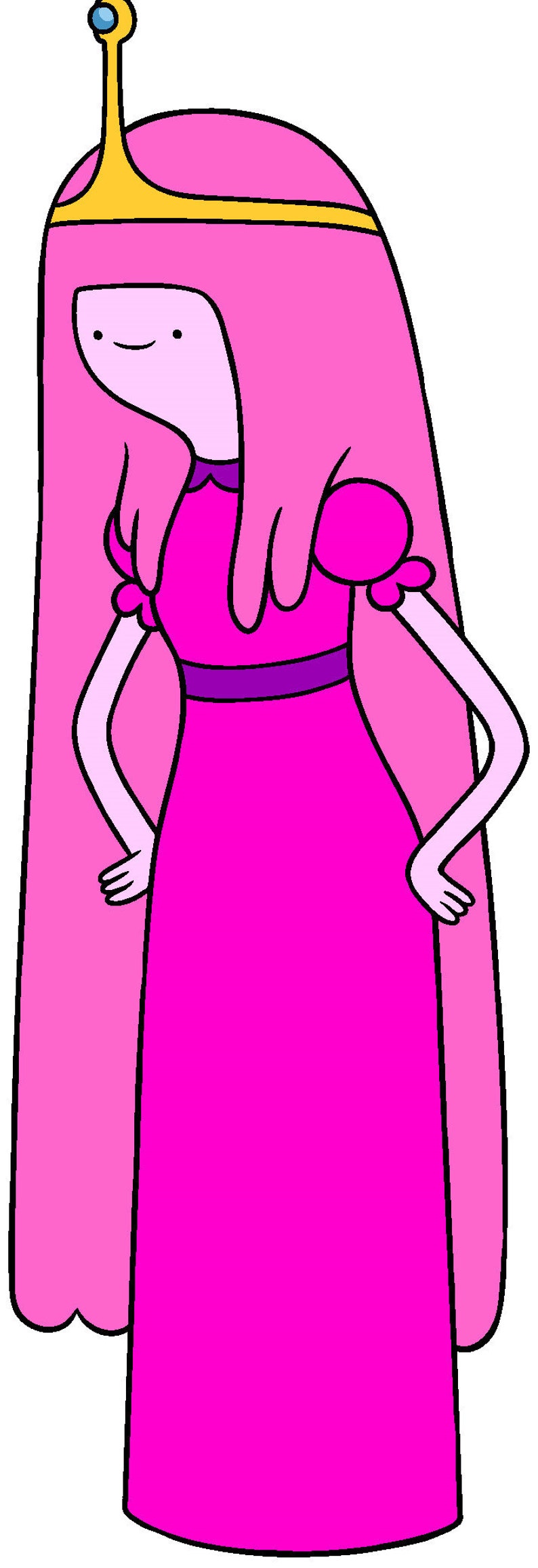 Princess Bubblegum pink dress Adventure time cosplay costume Etsy