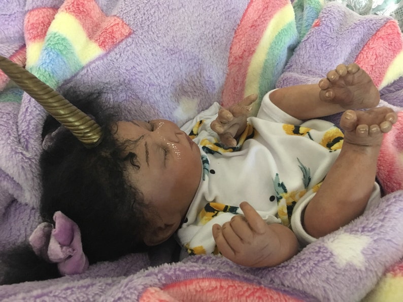 Reborn Baby Doll Unicorn playset Etsy