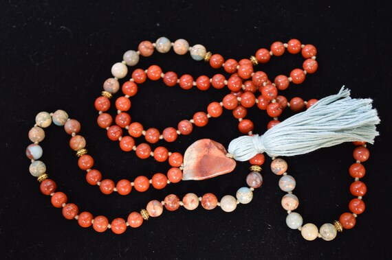 Red Jasper & Opal Quan Yin Pendants Red Jasper & Opal Quan Yin Pendants