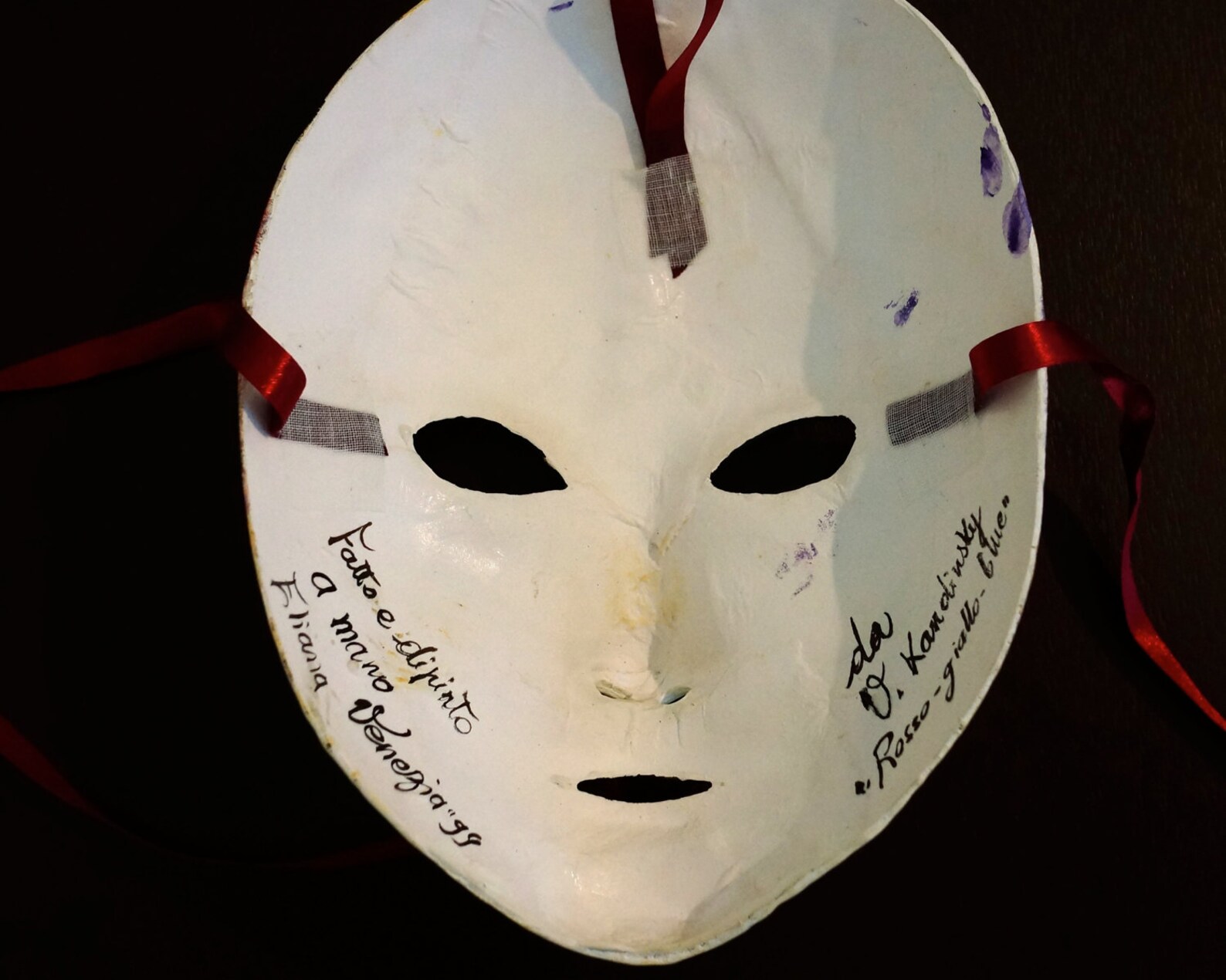 Full Face mask. Original traditional papiermache. Etsy