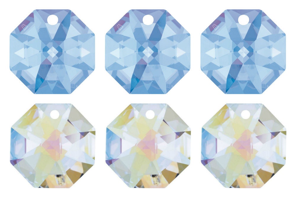 Swarovski 8116 octagon crystals - Etsy 日本