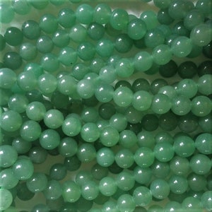 16&#39;&#39; Natural Aventurine Round Beads 4mm 8mm Gemstone Beads