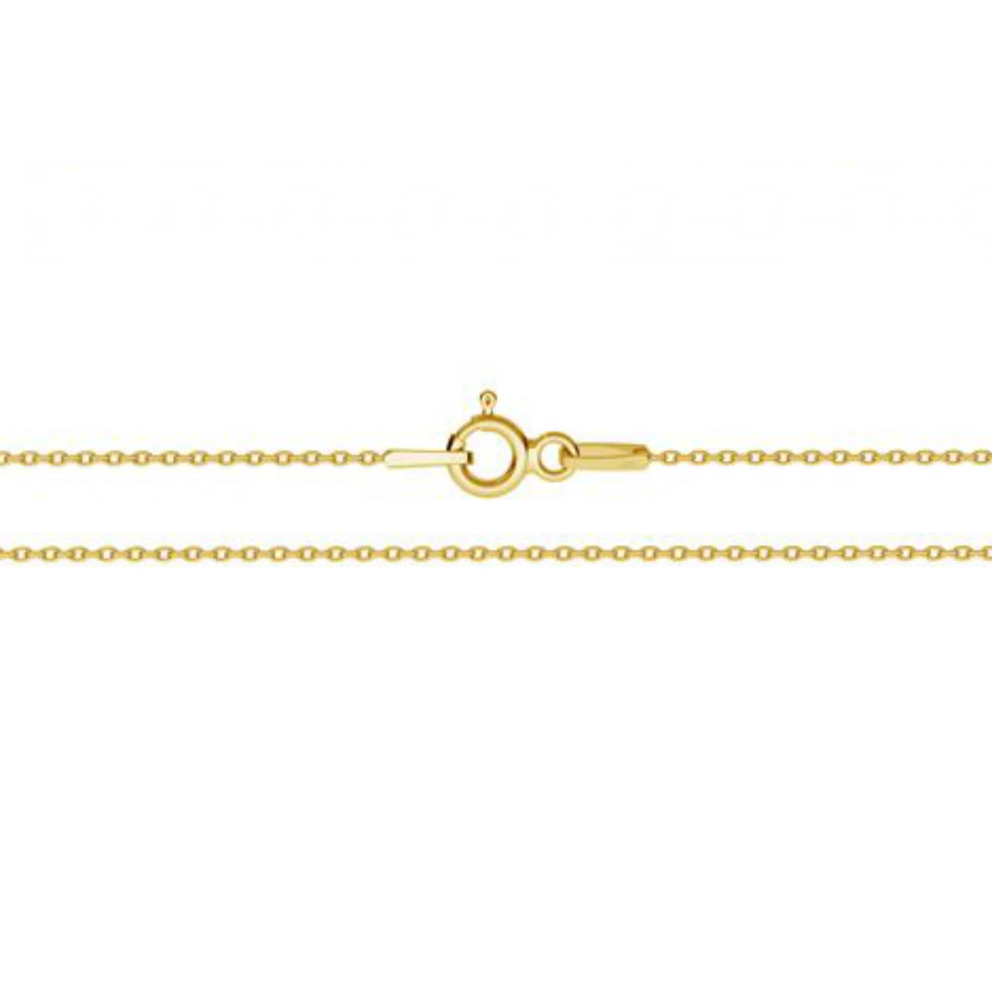 Details about / 24K Gold Plated Sterling Silver Chain Trace Necklace Chain 16/'/' 18/'/'