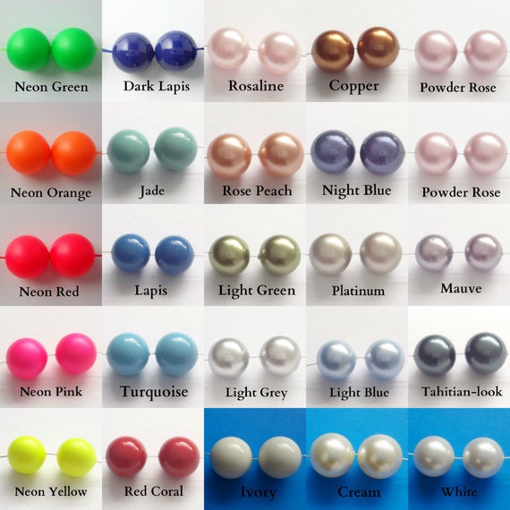 Swarovski Crystal 5810 Pearl Beads 4mm 