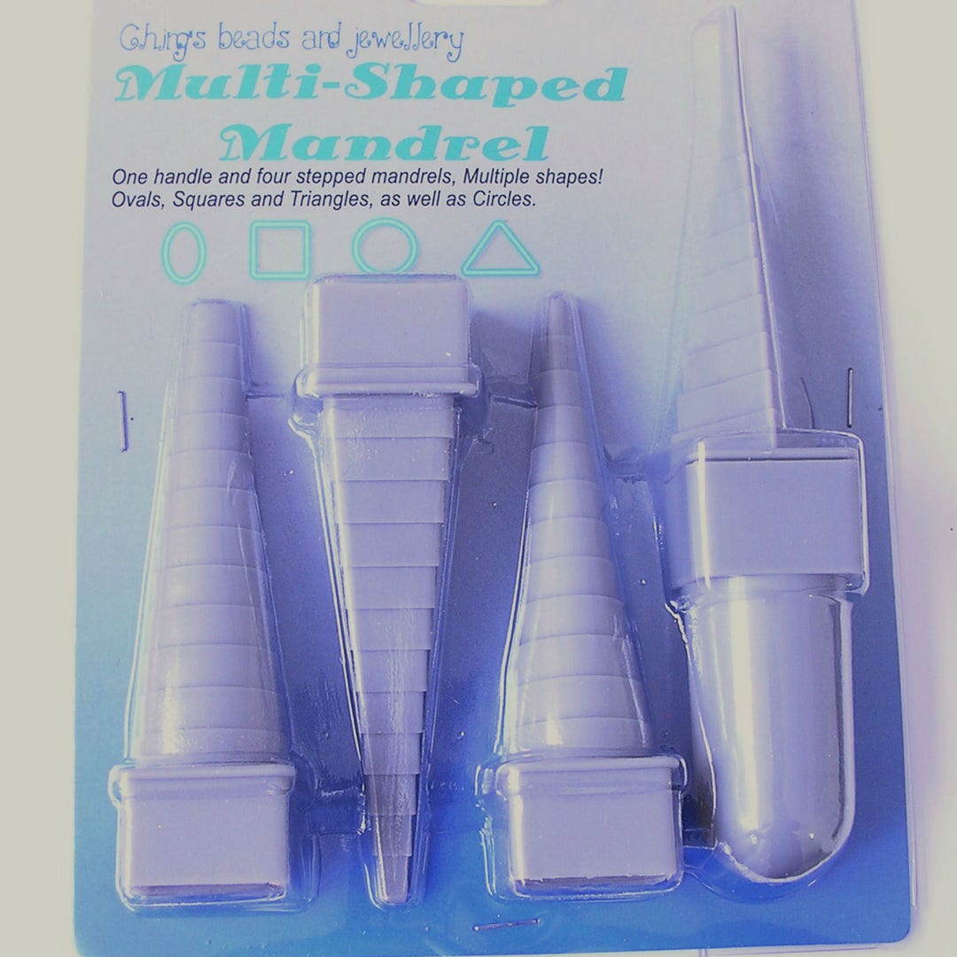 Jump Ring Maker Mandrel Set 4 Different Shapes Jewellery Tool Etsy