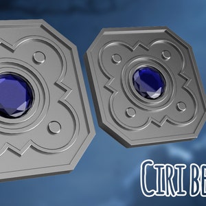 Ciri inspired belt - 3D files