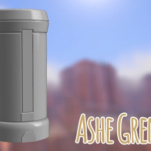 Ashe inspired Grenade - 3D file