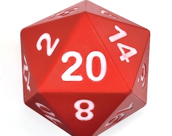 D20 Dice Box with Magnetic Twist Lock