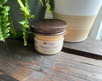 Hawaiian Dreams Scented Handcrafted Wax Candle - By ThatOldScent™