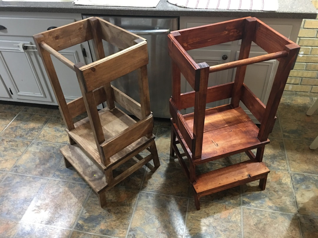 Toddler Helper Step Stool Etsy