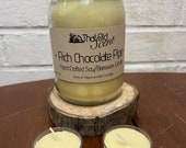 Rich Chocolate Smoking Pipe Scented Soy/Bees Wax Candle - By ThatOldScent™