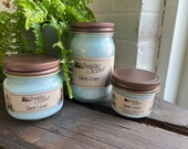 Clean Linen Scented Handcrafted Wax Candle - by ThatOldScent™