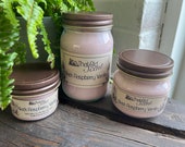 Black Raspberry Vanilla Scented Soy Wax Blended Candle - By ThatOldScent™