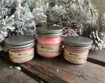Home For The Holiday's Scented Soy Blended Wax Candle - By ThatOldScent™