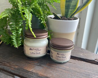 Coffee Break Handcrafted Soy Blended Wax Candle - By ThatOldScent™
