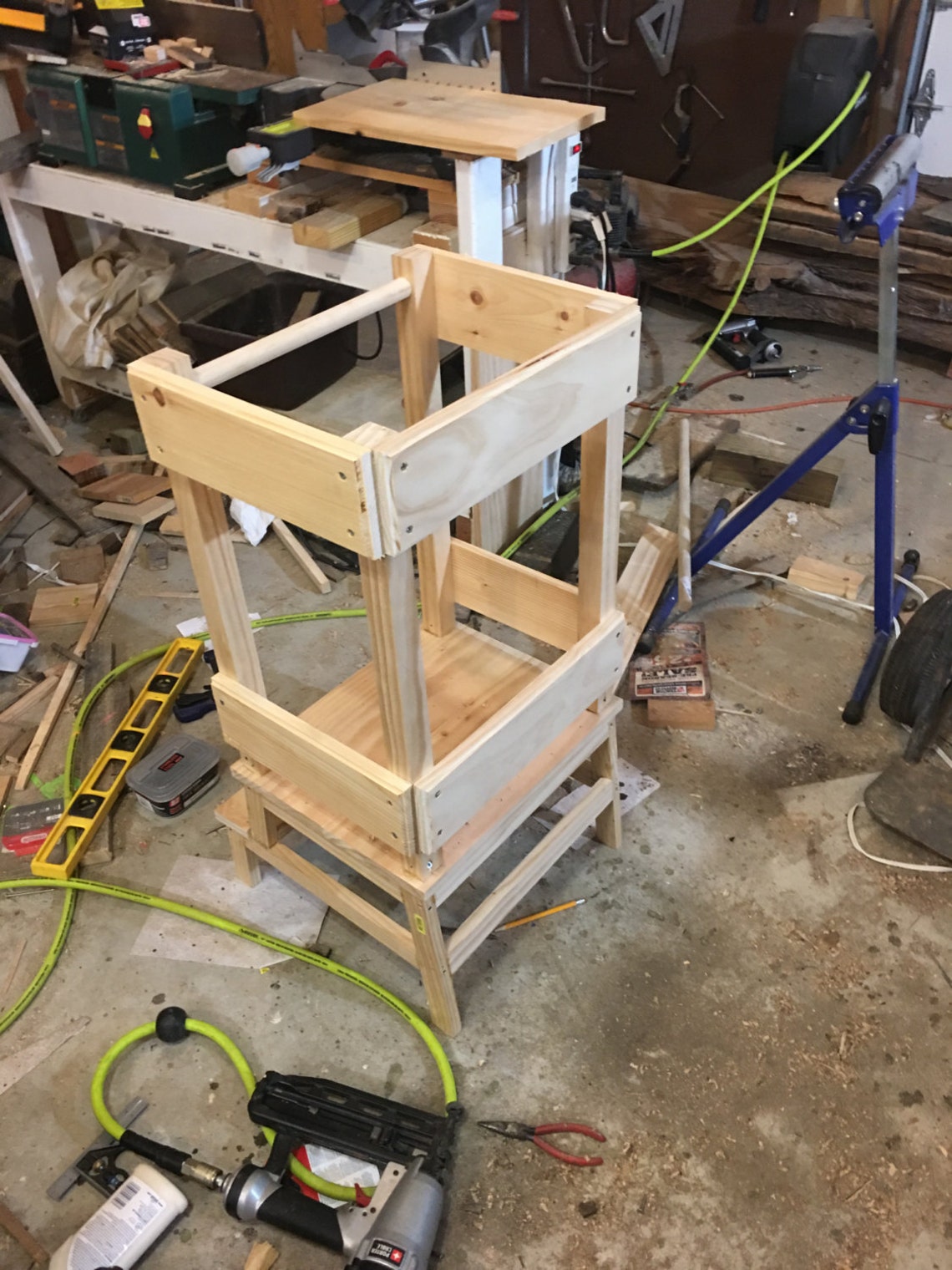 Toddler Helper Step Stool Etsy