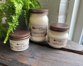 Grapefruit Vanilla Scented Handcrafted Wax Candle by ThatOldScent™