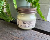 Banana Pumpkin Spice Soy Blended Wax Candle - By ThatOldScent™