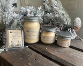 Coconut Pumpkin Latte Scented Soy Blended Wax Candle - By ThatOldScent™
