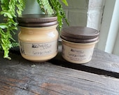 Georgia Peach Scented Soy/Bees/Paraffin Wax Candle - By ThatOldScent