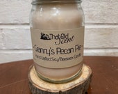 Granny's Pecan Pie Scented Soy/Bees Wax Candle - By ThatOldScent™