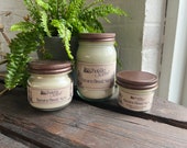 Banana Bread, Yum Scented Handcrafted Soy Blended Wax Candle